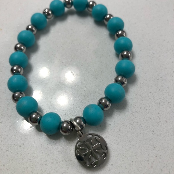 Rustic Cuff Turquoise Bracelet - Picture 1 of 1